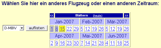 Listbox und Navigator